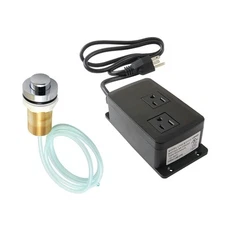 Kingston Brass Gourmetier Dual Outlet Garbage Disposal Air Switch Kit