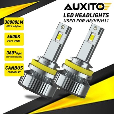 Y19PLUS H11 LED Headlight Kit Low Beam Bulb Super Bright 6000K Bulbs Free Return
