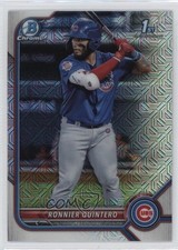 2022 Bowman Chrome Prospects Mega Box Mojo Refractor Ronnier Quintero 6u5