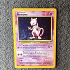 Pokémon TCG Mewtwo Base Set 10/102 Holo Rare 60 HP 10+ 1999 Wizards
