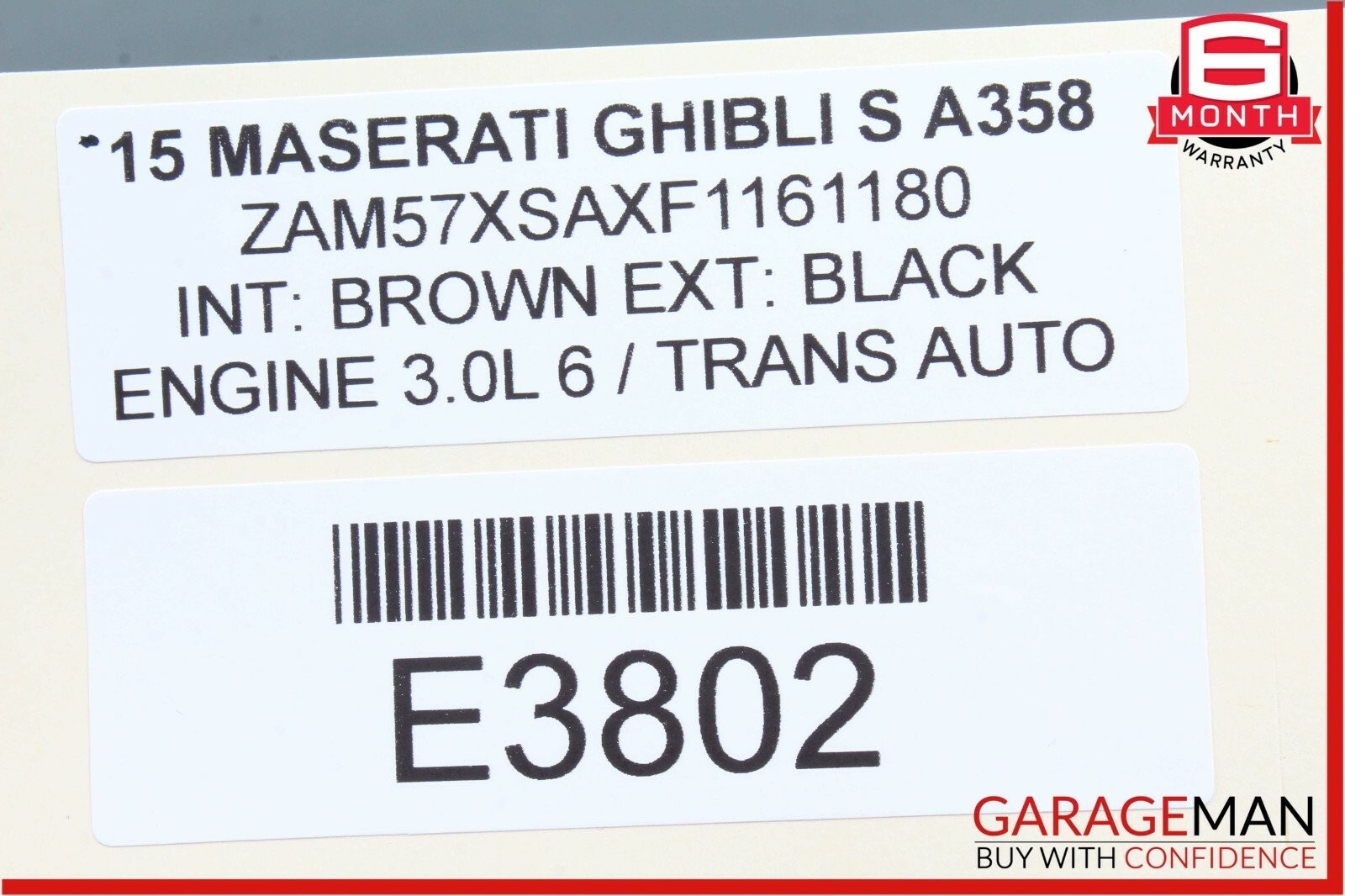 Maserati Ghibli 2014-2017 RIGHT Instrument cluster