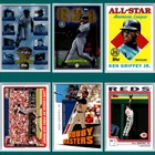 Ken Griffey Jr. Insert Lot (6) Cards Mariners Topps HOF Baseball Collection Set