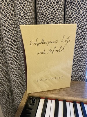 Shakespeares Life and World Folio Society Hardback Book