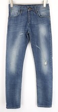 TAKESHY KUROSAWA Men Jeans W30 Slim Fit Distr...