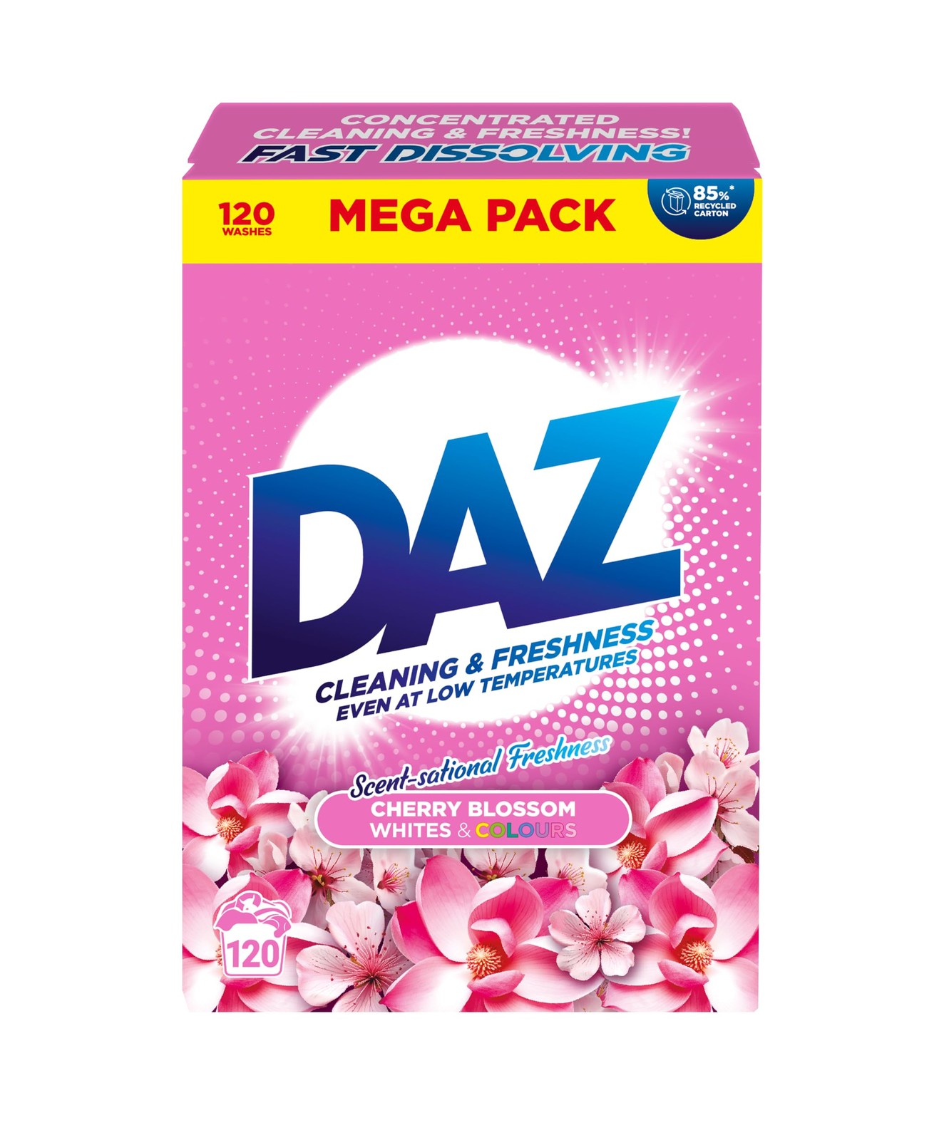 Daz Cherry Blossom Washing Powder - 42 Washes - Image 3