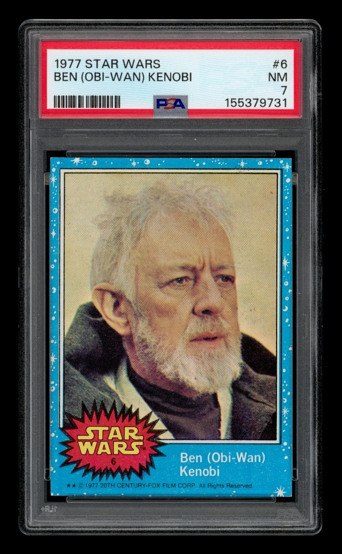 1977 Star Wars Set-Break # 6 Ben (Obi-Wan) Kenobi PSA 7 NM | eBay
