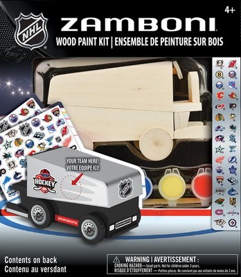 MasterPieces - NHL - Zamboni Wood Paint Kit