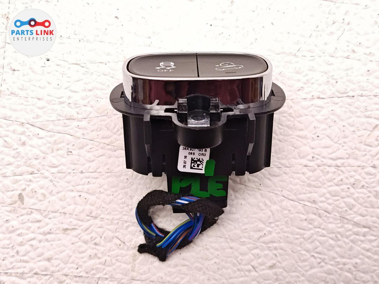 2016-20 BENTLEY BENTAYGA CENTER CONSOLE TRACTION HILL ESP CONTROL SWITCH OEM 636