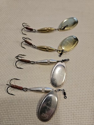RARE HARD to find 4 #41/2 Pen-Tac Dynamic spinners salmon Steelhead quality HOT