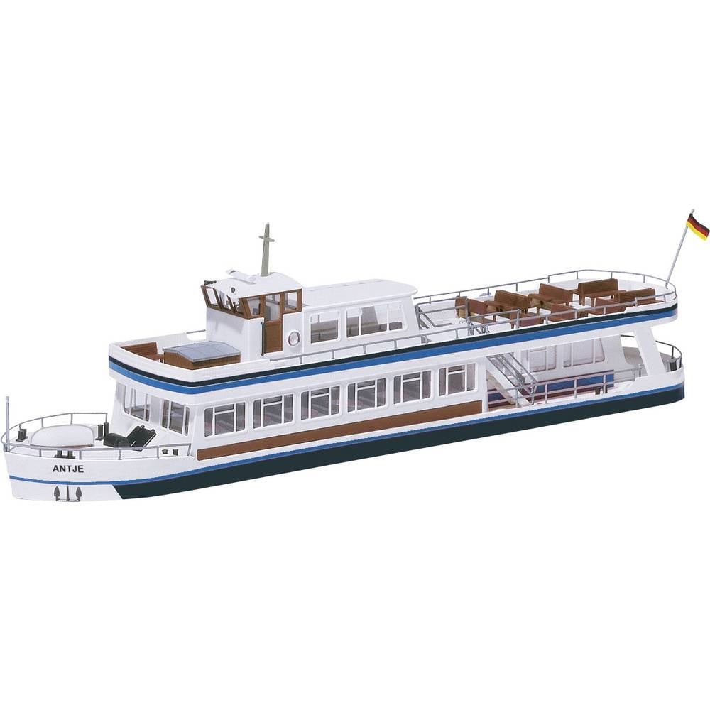 Bateau à passagers miniature Faller 131009 H0 aux détails finement injectés