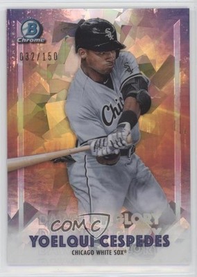 2021 Bowman Chrome Dawn of Glory Atomic Refractor 32/150 Yoelqui Cespedes n1u