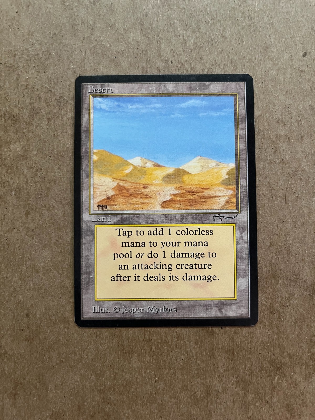 MTG Arabian Nights Desert