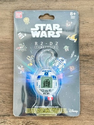 NEW Disney Tamagotchi Nano STAR WARS R2-D2 Toy Virtual Pet Blue White Bandai