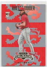 2025 Panini Crusade Silver Rhett Lowder #132 (RC) Cincinnati Reds