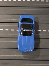 "TYCO BLUE ZR-1 CHEVROLET CHEVY CORVETTE VETTE NEW 440 CHASSIS HO SLOT CAR
