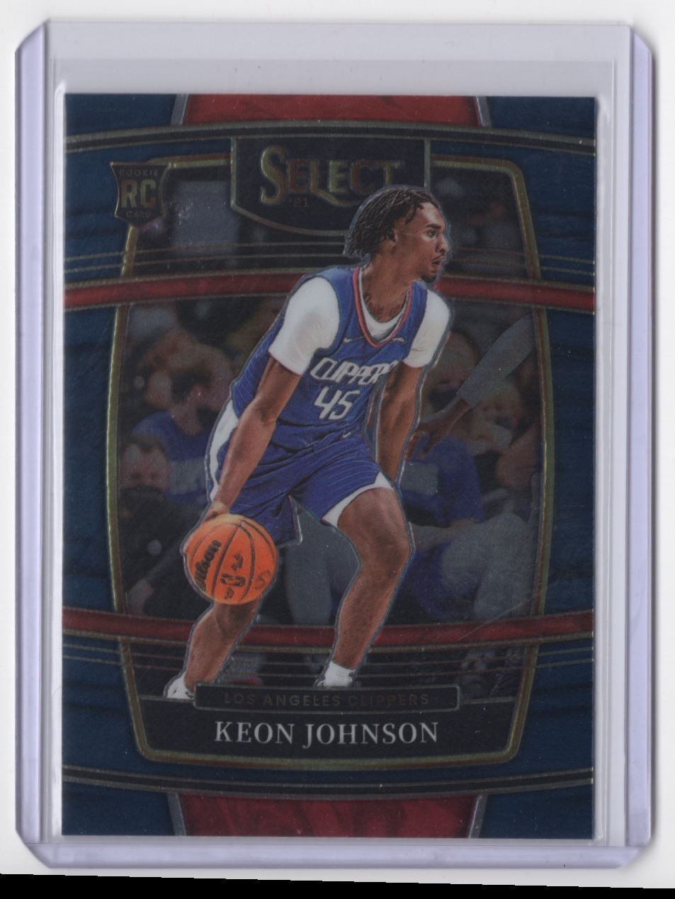 2021-22 Panini Select / Keon Johnson Rookie Los Angeles Clippers #40