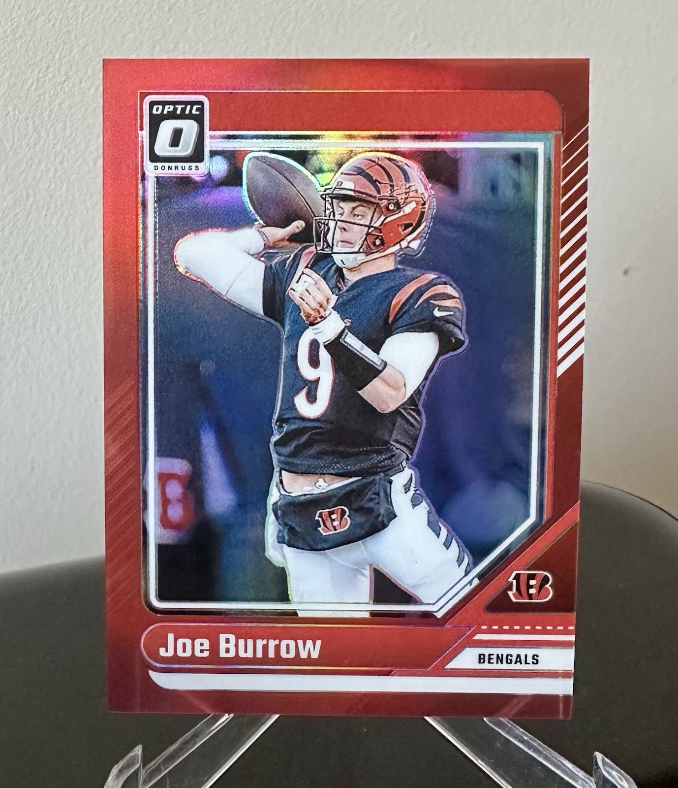 2024 Panini Donruss Optic - Joe Burrow #38 Red Prizm /125
