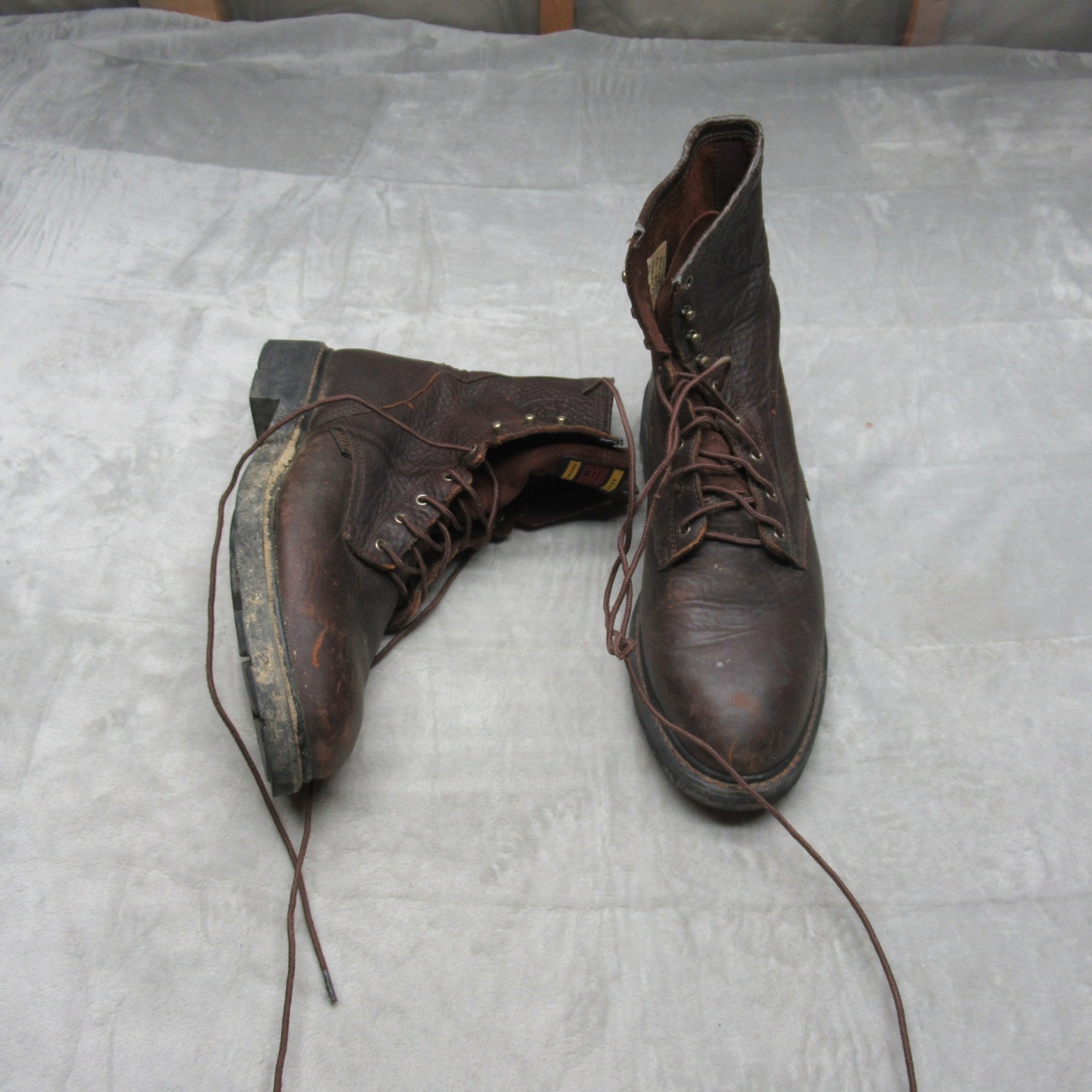 Boots 13d Brown Ats Technology Lace Up Round Heritage Lacer 