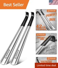 Ergonomic Long Handle Shoe Horn for Seniors - Durable and Lightweight Design