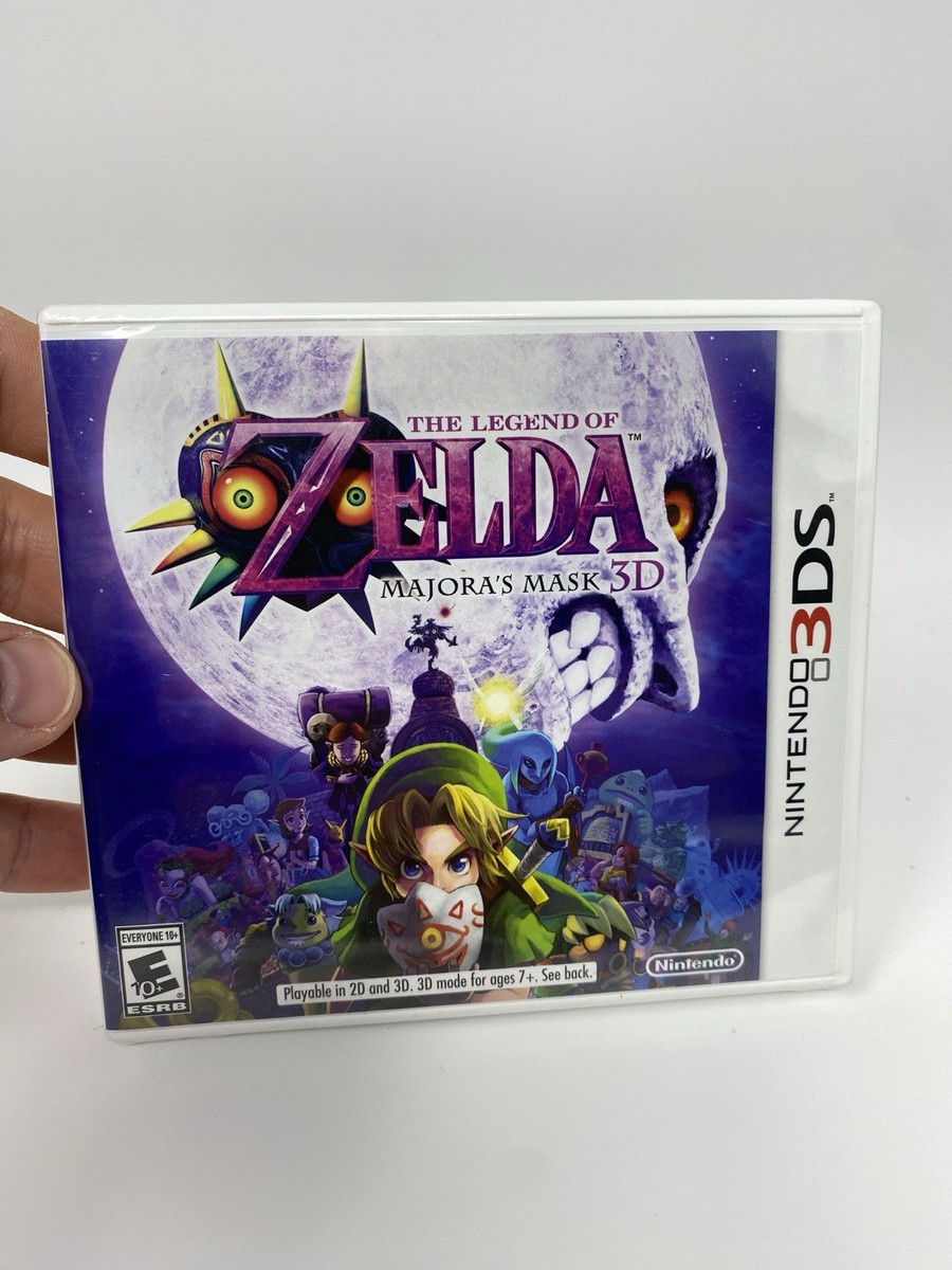 The Legend of Zelda: Majora's Mask 3D (Nintendo 3DS, 2015) New