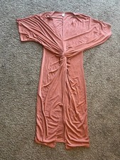 Coral bodycon dress, Large, Excellent condition 