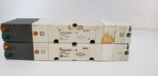 SMC VQ4301-5 SOLENOID VALVE, 5 PORT, 0.2 1.0MPa LOT OF 2 