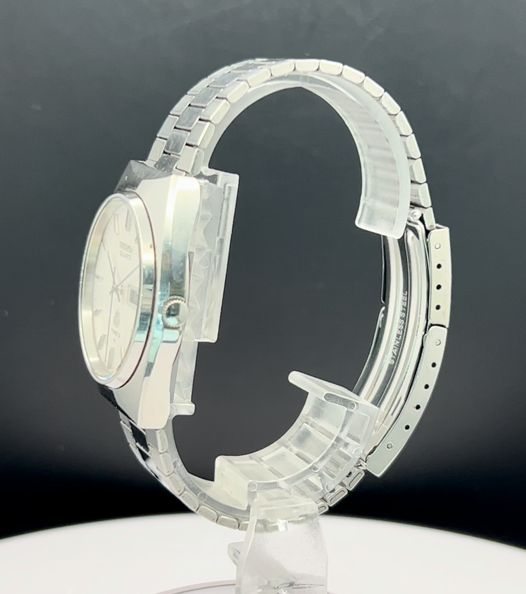 SEIKO WATCH TYPE2 TYPEII 7123-7000 QUARTZ DAY DATE KANJI [Very