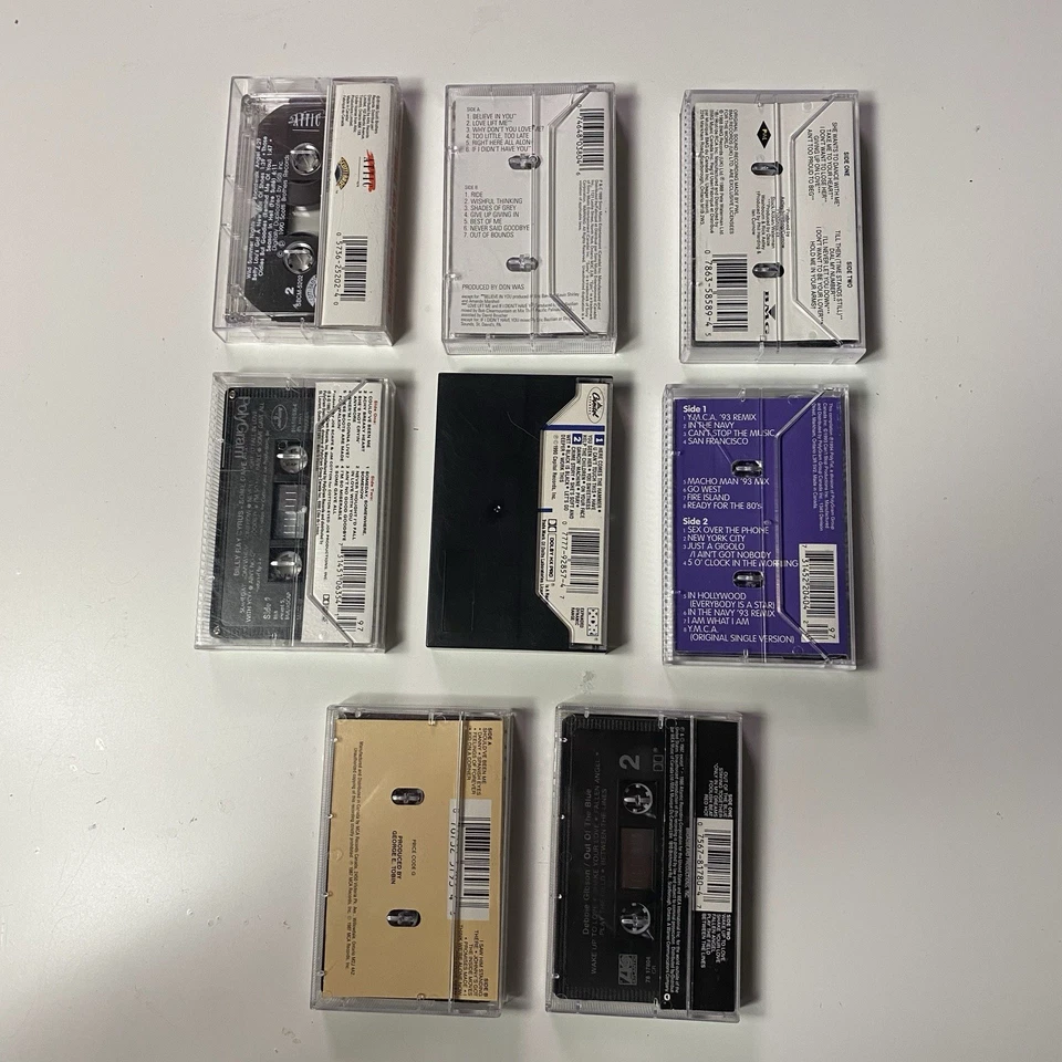 Vintage Lot 8 Cassette Tapes 80 90 Rock Rap Pop Tiffany, MC Hammer - Image 4 of 4