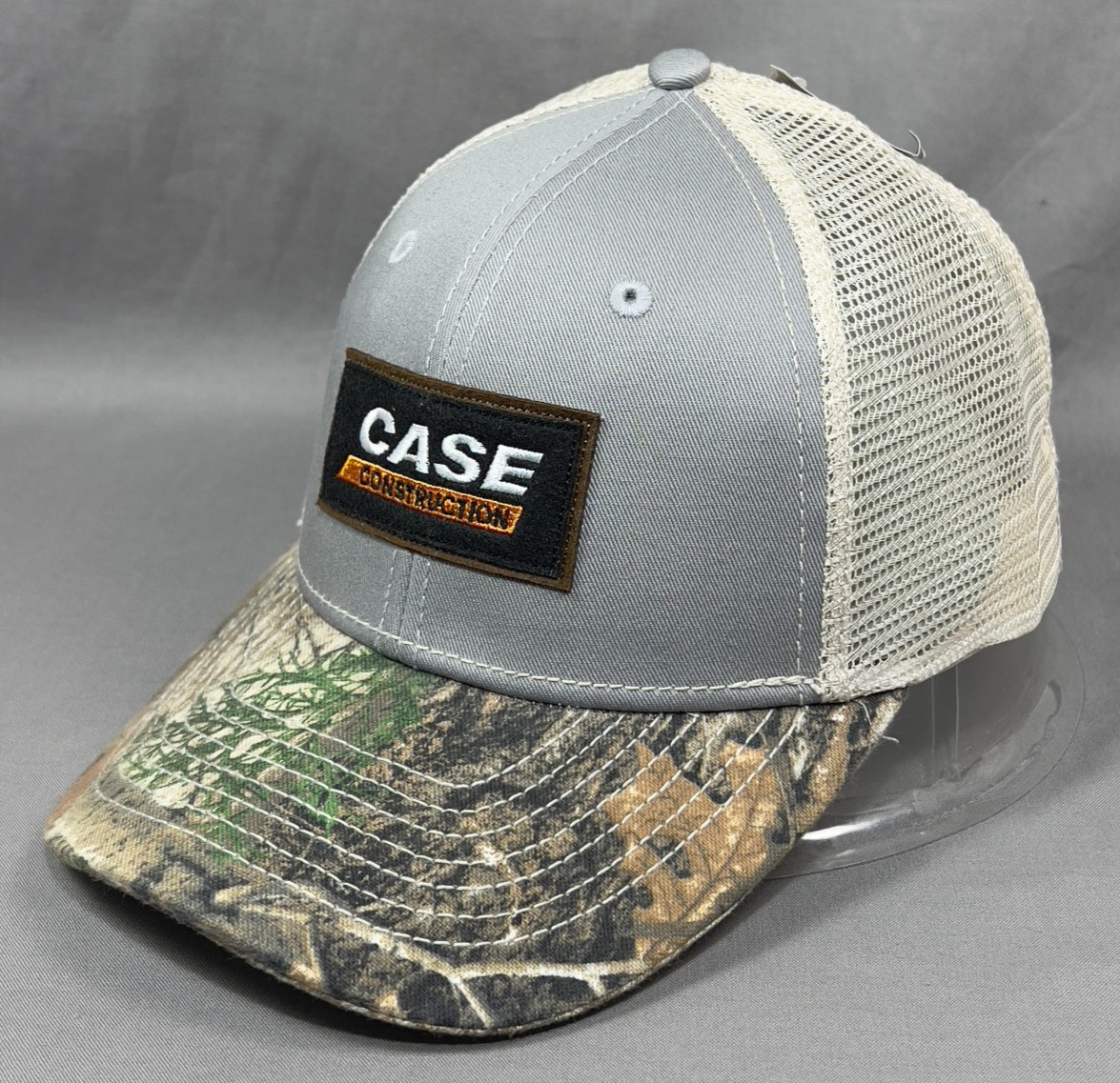 Case Construction Snapback Hat Gray Realtree Edge… - image 3