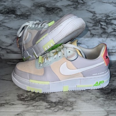 WMNS NIKE AIR FORCE 1 AF1 PIXEL ''HAVE A GOOD GAME'' VENICE SIZE 9 [DO2330-511]