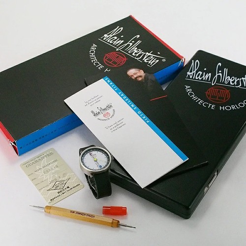 Alain Silberstein Picto Smile Day PS301B Limited 999 Automatic Watch