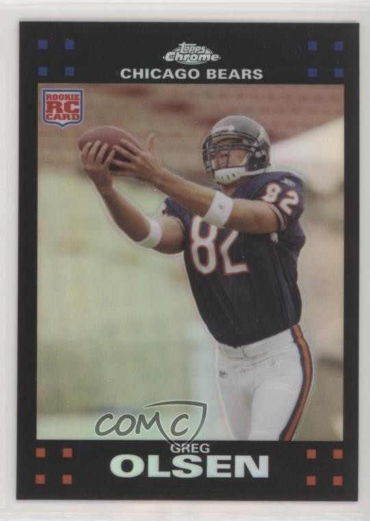 2007 Topps Chrome Refractor Greg Olsen #TC218 6mb