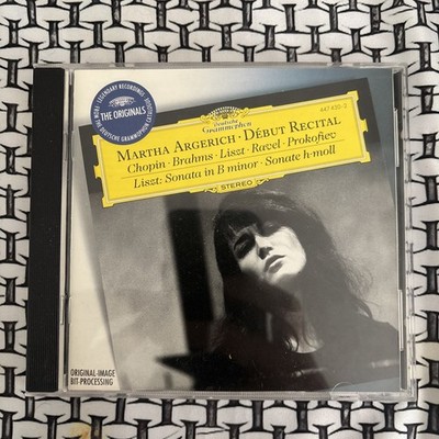 Debut Recital By Martha Argerich CD New DG Chopin Brahms Liszt Ravel Prokofiev