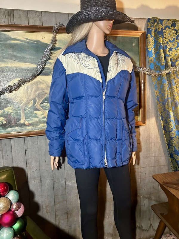 Vintage “Gerny” Downfilled Ski Jacket Western Men’s/Women’s 70’s