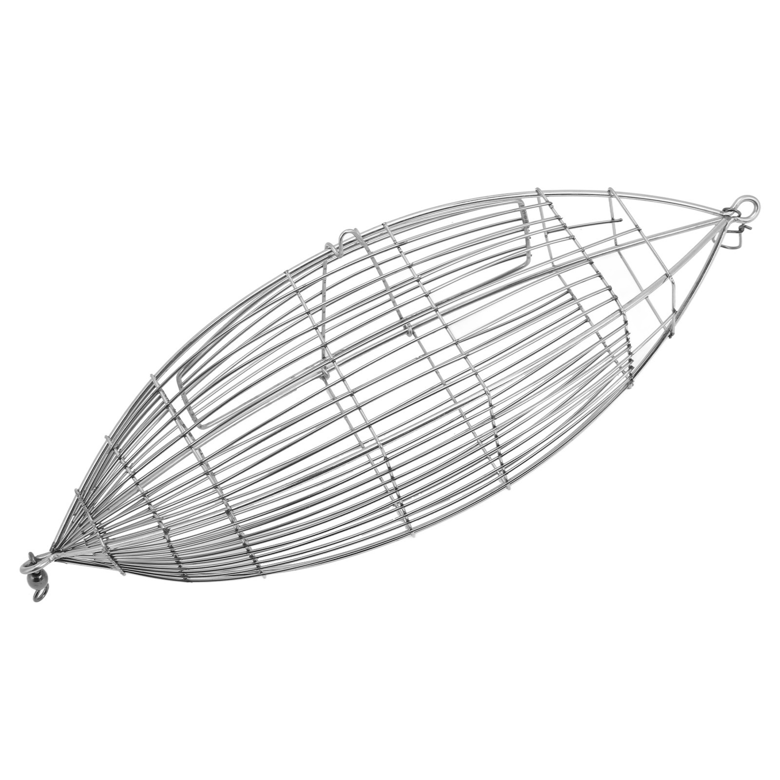 Fishing Bait Cage Stainless Steel Lure Cage Carp Fishing Trap Basket Feeder