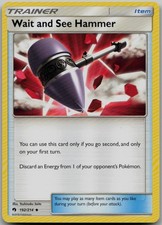 Wait and See Hammer 192/214 Uncommon SM - Lost Thunder LP Pokemon Card