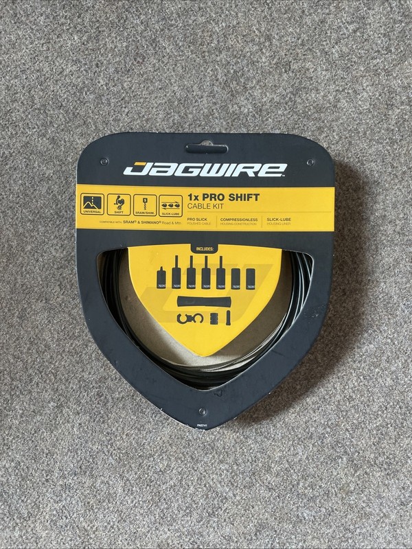 Jagwire 1x Pro Shift Cable Kit Black PCK550 New