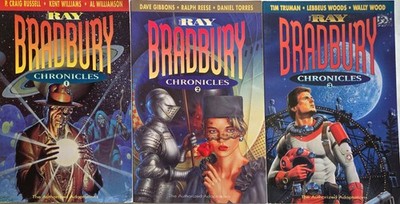 Ray Bradbury Chronicles Vol 1-3  Lot (1992) Bantum Books