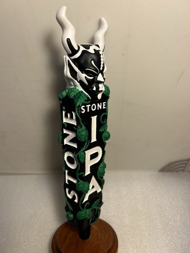 STEINBRAUEN SCHWARZ-WEISS HOPFEN BEDECKT GARGOYLE Bier Zapfhahn Griff CALIFORNIA - Bild 7 von 22