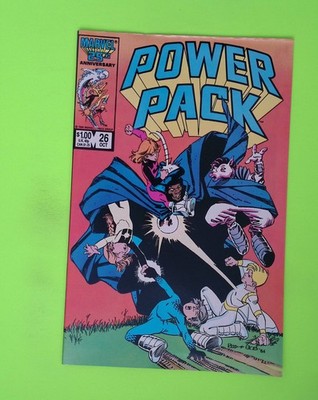 Power Pack #26 Vol. 1 1986 Marvel Comics 7.0 Comic Book W237-27
