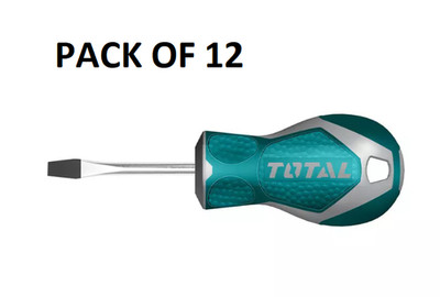 SCHLITZ-FLACHKOPFSCHRAUBENDREHER 6,5 MM, 12ER-PACK, 38 MM LÄNGE *AUSVERKAUF*