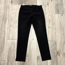 Theory Black Women's Solid Regular Pants Size 00 Classic Tailored Trousers