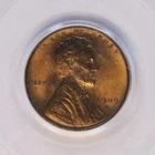 1909-S VDB Lincoln Wheat Cent Penny San Francisco Mint Coin, Very Fine Condition