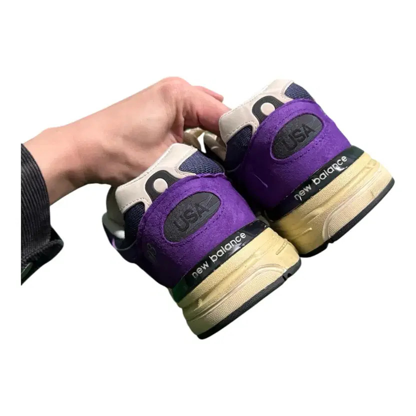 New Balance 993 Made in USA Purple Sneakers 295mm thumbnail 5