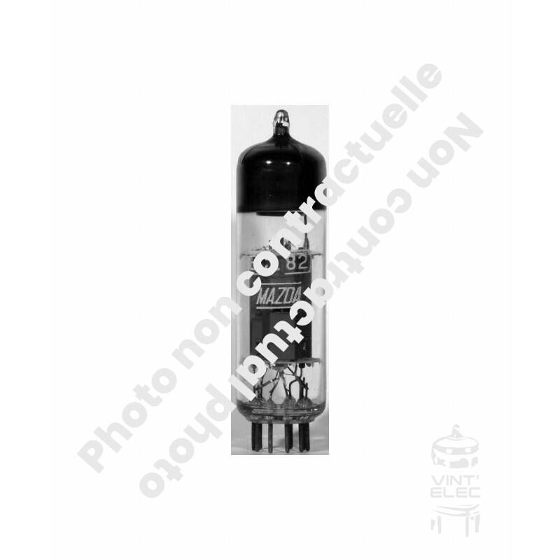 Tube ECL82 6BM8 Europe haut de gamme audiophile en verre épais
