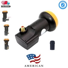 Universal Single KU Band LNB LNBF 0.1dB FTA HD Linear Satellite Dish 1 Port O...