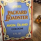 Vinage Avon PACKARD ROADSTER Car Avon Oland Cologne Bottle, Full, with Box, NOS — photo 1