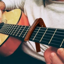Aluminium Alloy Guitar Capo Professional Guitar Tuner Ukulele Clip-on Tuner