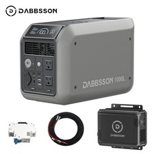 Dabbsson 560W Car Alternator Charger with 1008Wh 1200W Portable Power Station