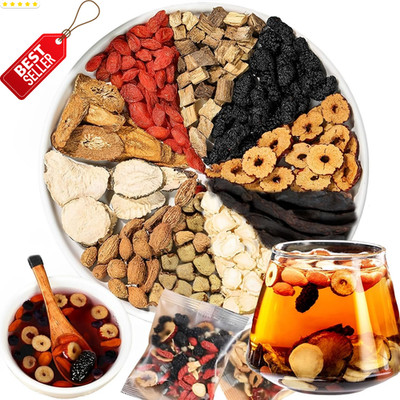 Ginseng Six Five Treasure Kidney Tea Organic Chinese Herbal Cleanse Blend - US
